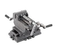 Panca Visa 3in Cross Flat Duty Duty Duty Table Vise con base rinforzata per macchine per macinazione Macchine per la perforazione manutenzione meccanica