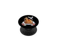 Pancake Colazione Coquette Cristiano Religioso Croce Cuore PopSockets PopGrip Adesivo