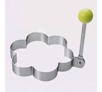 Pancake da cucina in acciaio inossidabile per stampo per cucina in acciaio inox adatto per e casa * per fare frittelle è un buon aiuto in cucina. Condizione dell'articolo (fiore)