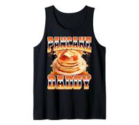 Pancake Daddy Dad Pancakes Pancake Maker Festa del papà Anni '90 Canotta