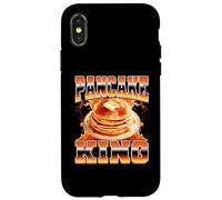 Pancake King Pancake Maker 90s Bootleg Style Custodia per iPhone X/XS