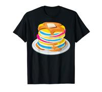 Pancake LGBT Pansexual Pride Month LGBTQ Parade Divertente Giochi Di Parole Maglietta