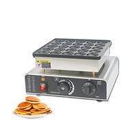 Pancake Machine 25 Fori Dutch Poffertjes Grill Mini Pancake Maker Antiaderente 900W Dorayaki Griller