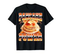 Pancake Power Pancakes Pancake Maker Stile Bootleg Anni '90 Maglietta