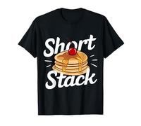 Pancake Short Stack Pancakes Cibo per la colazione Maglietta