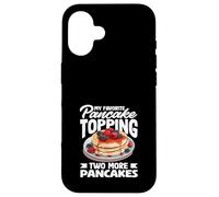 Pancakes Il mio Pancake Preferito Topping Altri Due Pancakes Custodia per iPhone 16