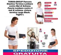 Pancera Elastica Cintura Termica Lombare contro Mal di Schiena-Fascia Lombare