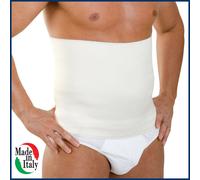 Pancera lana contenitiva termica uomo donna fascia elastica lombare per schiena