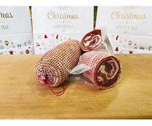 Pancetta di maiale arrotolata, produzione propria (3)
