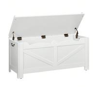 Panche contenitore per ingresso, Panca con portaoggetti, Cassapanca, Pouf Organizzatore, 40 x 100 x 48.7 cm, per corridoio, camera da letto, soggiorno Informazioni su questo articolo1. Grande capienza
