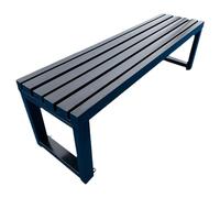 Panche da giardino all'aperto per tutte le stagioni con schienale senza schienale perfette per balconi scuole e altro ancora, panche eleganti per il tuo spazio esterno.