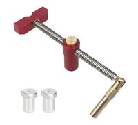 Panche per la lavorazione del legno Heavy Duty Inserti per freni per cani Banchi da lavoro Morsetti a clip fissi veloci da 19/20 mm Foro da tavolo Strumento da falegname Panchine regolabili
