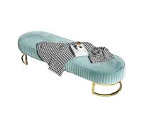 Panche punta letto Negozio di scarpe Negozio di abbigliamento Calzolaio Panca Decorativa Divano lungo Sgabello Casa Camera da letto Comodino Sgabello Mobili decorativi Decorativo(Green,160cm)