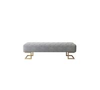 Panche punta letto Panca ottomana portaoggetti Panca imbottita extra lunga for camera da letto con ampio spazio di archiviazione for soggiorno, ingresso, camera da letto Decorativo(150*45*45cm)
