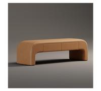 Panche punta letto Panca portaoggetti moderna, panca ottomana imbottita in pelle sgabello ai piedi del letto, panca da ingresso carina for ingresso camera da letto soggiorno con 2 cassetti Decorativo(