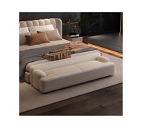 Panche punta letto Sgabello da comodino leggero e lussuoso, for soggiorno, divano minimalista, camera da letto, riposo, sgabello da comodino, guardaroba, sgabello for cambiare le scarpe Decorativo(Off
