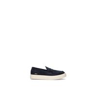 PANCHIC Mocassino uomo blu in suede 43