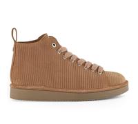 PANCHIC Polacchino da Donna P01 in Suede a Coste Biscotto con Lacci Rosa - P01W018 0106D003 - Taglia 37