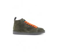 PANCHIC Polacchino da Uomo P01 in Suede Grigia e Lacci Arancioni - P01M016 00882190 - Taglia 41