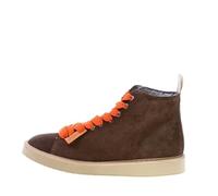 PANCHIC Polacchino da Uomo P01 Marrone in Suede con Lacci Arancio - P01M007 00332065 - Taglia 41