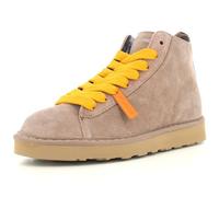 PANCHIC Polacchino Donna P001 in CAMOSCIO Foderato in Faux Walnut Yellow