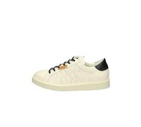 PANCHIC Scarpa Allacciata in Pelle Uomo P01 Ivory Night Bianco, 43
