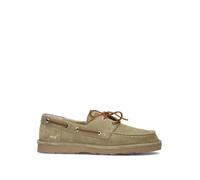 PANCHIC Scarpa barca uomo oliva in suede 41