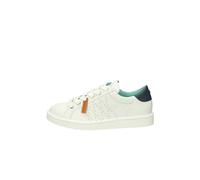 PANCHIC Scarpe Pelle Bianca e Blu P01 P24