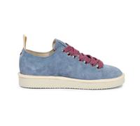 Panchic - Scarpe stringate in pelle scamosciata rosa blu-marrone - - Shoes - Donna - Blu - 36 EU