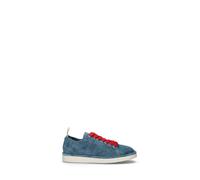 PANCHIC Sneaker uomo blu in suede