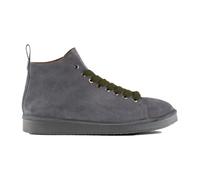 PANCHIC Sneakers Uomo P01 Suede Grey/Olive 42, Grigio/Verde