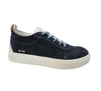 PANCHIC SNK Lacci Cuc.Liscia CAMOSCIO Navy/Bianco 44