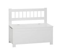 Panchina bianca per bambini 75,5x64 cm