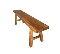 Panchina da cucina rustica in legno, robusta e durevole, per comfort e stile, perfetta per la decorazione della casa e riunioni di famiglia