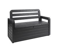 Panchina da Esterno Foreverspring con Baule Portaoggetti 270 Litri Effetto
