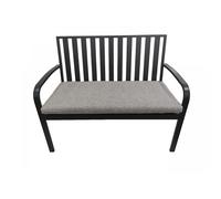 Panchina da esterno in alluminio con cuscino MICHELE SOGARI