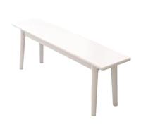 Panchina da Esterno in Legno Panca da Patio Resistenti alle Intemperie Forte Capacità di Carico per Camera da Letto Portico Parco Cortile Casa Corridoio(White,180x30x45 cm/71x12x18 in)