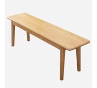 Panchina da Esterno in Legno Panca da Patio Resistenti alle Intemperie Forte Capacità di Carico per Camera da Letto Portico Parco Cortile Casa Corridoio(Beige,160x30x45 cm/63x12x18 in)