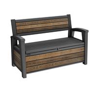 Panchina da Esterno Keter Deco Bench 60G 132,7x61,2x89 cm in DecoCoat Effetto
