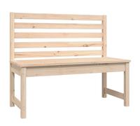 VIDAXL - Panca da Giardino 109 cm in Legno Massello di Pino