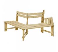 VIDAXL - Panchina da Giardino 240 cm in Legno di Pino Impregnato