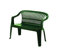 Panchina Da Giardino "Diva" Verde - cm.55x114x82h. - peso kg.6,4