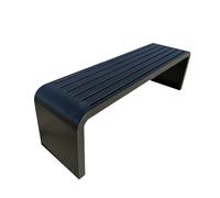 Panchina da giardino in acciaio per tutte le stagioni, 120 cm, elegante mobile da patio per portico anteriore e cortile, resistente per esterni e decorazioni per qualsiasi stagione