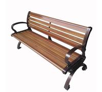 Panchina Da Giardino In Metallo For Esterni, Panchine Da Esterno Resistenti Alle Intemperie Con Schienale, Panca Da Patio For Parco, Cortile Sul Retro