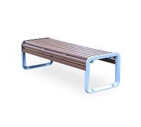 Panchina da Giardino per Esterni Panca da esterno Sedia da parco Sedile in legno di plastica Panca da giardino for la casa Punto panoramico Panca for il tempo libero all'aperto commerciale Panchina da