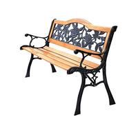 Panchina da Giardino per Esterni Panchine in alluminio pressofuso Panchine for il tempo libero all'aperto Panchine quadrate comunitarie adatte for balcone cortile giardino Panchina da Parco Panchine d