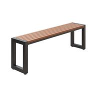 Panchina da Giardino per Esterni Semplice panca da esterno, tavolo da pranzo e sedie, sedia da parco senza schienale, moderna poltrona da esterno for giardino, patio e cortile Panchina da Parco Panchi