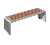 Panchina da giardino vintage in metallo, a 2 posti, per esterni, resistente alle intemperie, in legno, per giardino e balcone, 150 cm, elegante e design