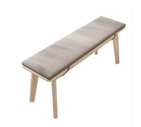 Panchina da pranzo rustica in legno per ingresso e camera da letto, panca imbottita per interni, elegante arredamento per la casa,