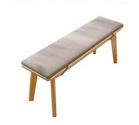 Panchina da pranzo rustica in legno per ingresso e camera da letto, panca imbottita per interni, elegante arredamento per la casa,